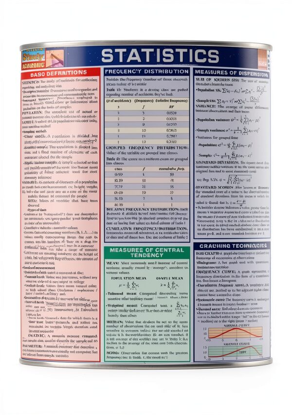 QuickStudy Statistics Reference Guide Kindle Edition Study-0
