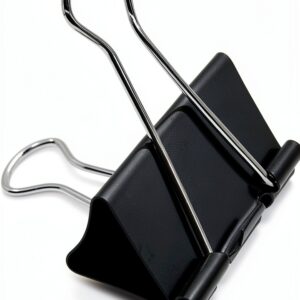 DSTELIN Binder Clips Tempered Steel Office Paper Fasteners-0