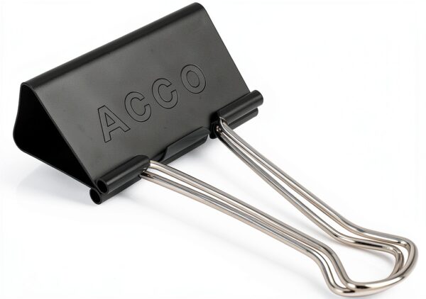 ACCO Brands Binder Clips Black Steel Office Organization-2