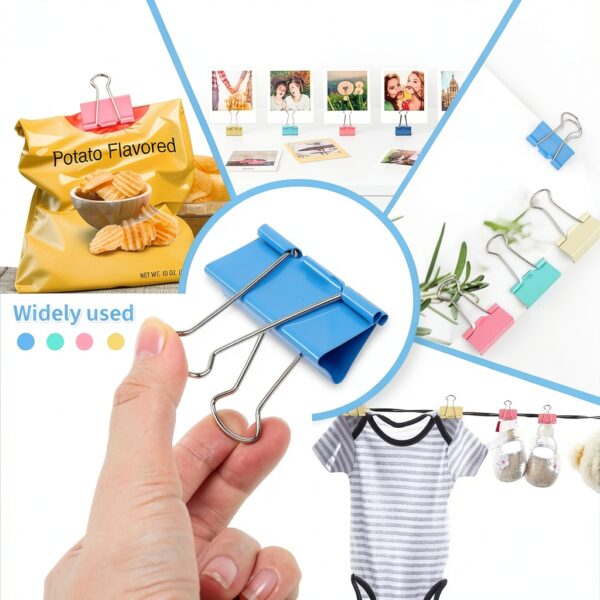 Joyberg Binder Clips Metal Rust Resistant Office Supplies-6