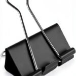 KTOJOY Binder Clips Steel Black 2 Inch Office Supplies-0