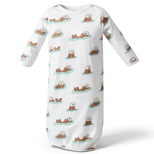 BabyVision Organic Cotton Gowns Set Baby Boys Robes-3