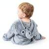 Renxian Baby Plush Robe Soft Coral Fleece Unisex Newborn-2