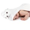 HIPHOP PANDA Baby Boys Robe Ultra Thick Absorbent White-3