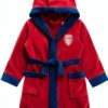 AFC Baby Boys Robe Woven Crest Contrast Trim Pockets-0