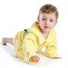 Renxian Baby Plush Robe Soft Coral Fleece Unisex Newborn-3