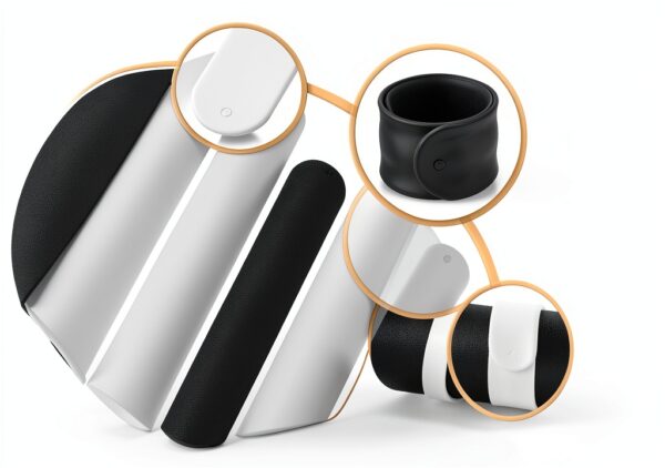 Cunhill Silicone Flip Wraps Cable Organizer Office Home-3