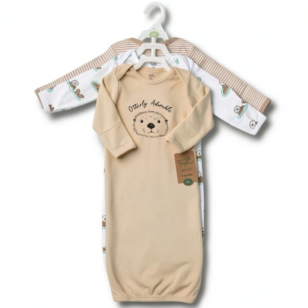 BabyVision Organic Cotton Gowns Set Baby Boys Robes-1