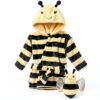 Polyester Baby Robe Set Plush Toy Unisex Modern Style-0