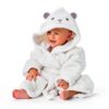 HIPHOP PANDA Baby Boys Robe Ultra Thick Absorbent White-4
