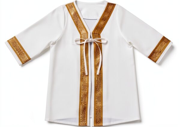 Baby Boys Muslim Abaya Kaftan Prayer Outfit 3Pcs Set-1