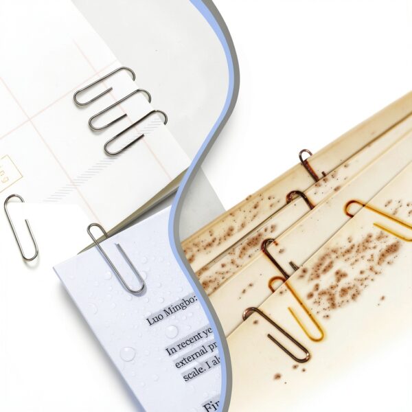 Deli Non Skid Jumbo Paper Clips Rustproof Office Supplies-4