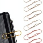 Ceemiaa Metal Pen Clips Gold Silver Rose Gold Office-0