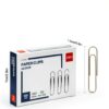 Deli Non Skid Jumbo Paper Clips Rustproof Office Supplies-1