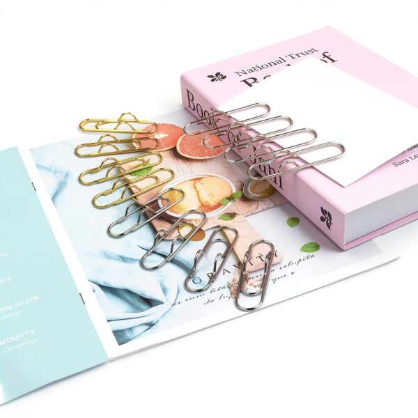 Ceemiaa Metal Pen Clips Gold Silver Rose Gold Office-6